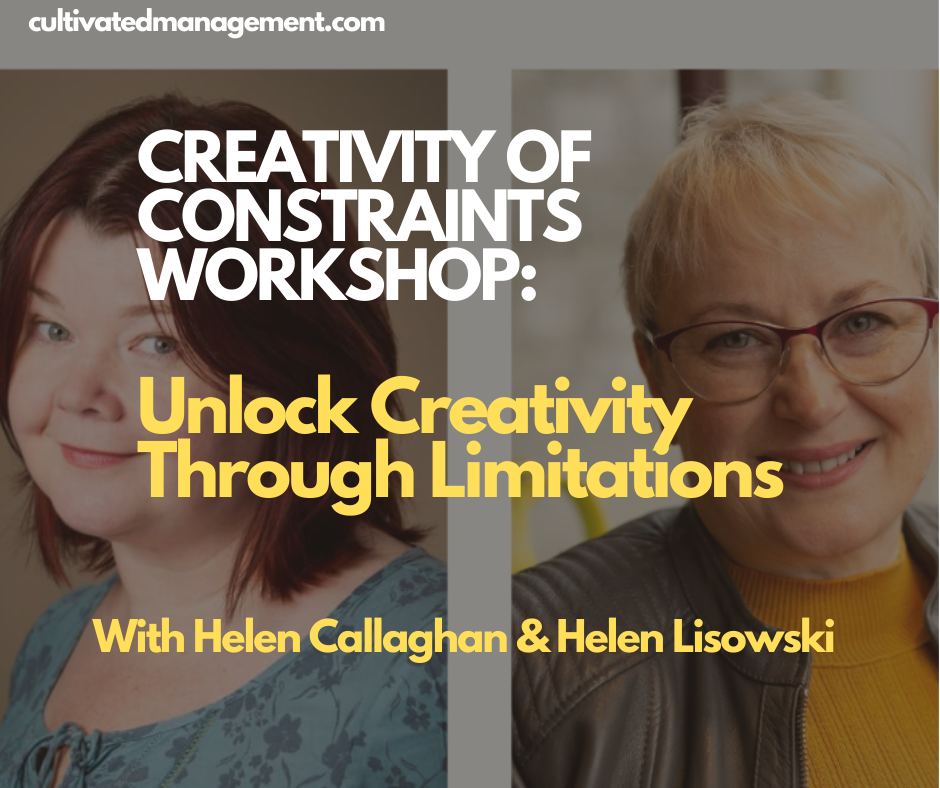 Creativity of Constraints Workshop: Unlock Creativity Through Limitations
