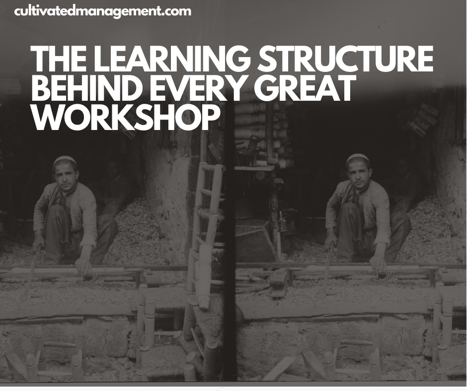 The Learning Structure Behind Every Great Workshop