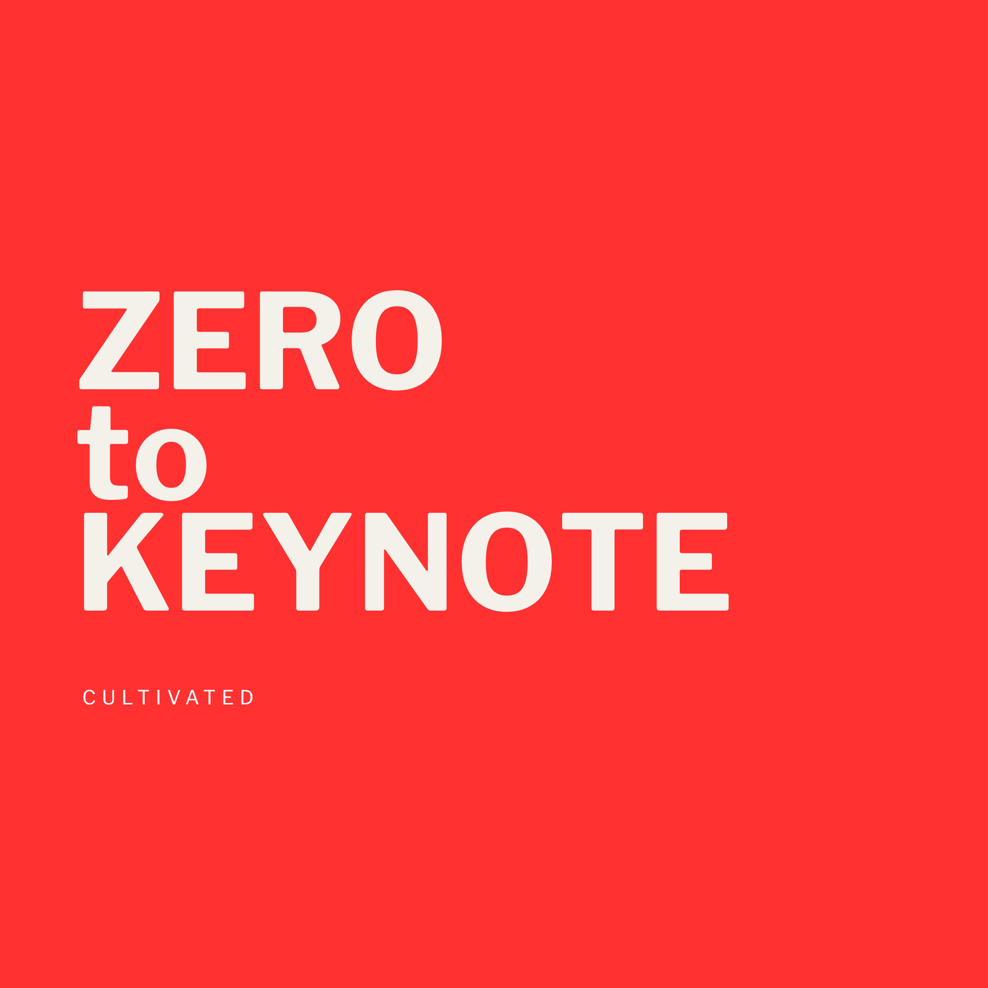 Zero to Keynote