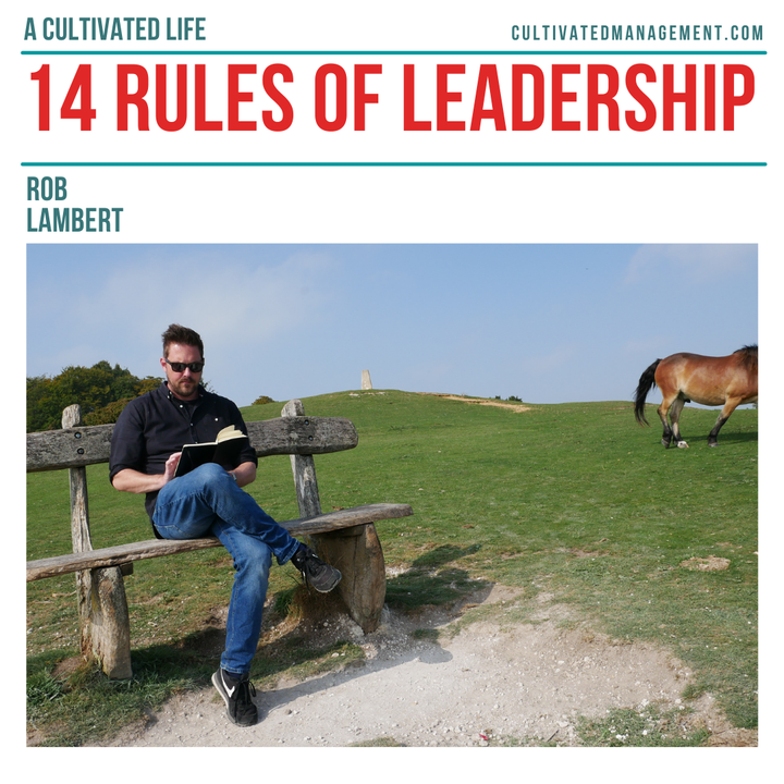 14 Rules of leadership
