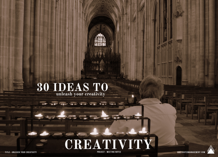 The importance of creativity - 30 powerful creative ideas