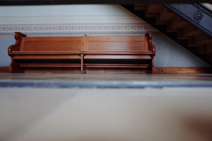 A bench in Berlin, Germany