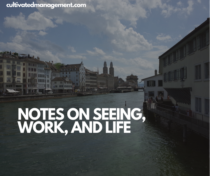 Cultivated: Notes on Seeing, Work, and Life