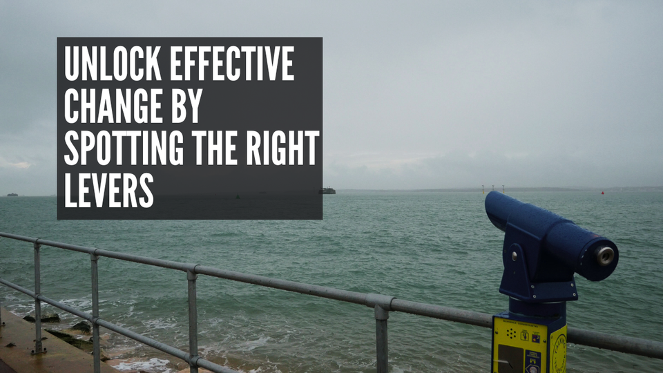 Unlock Effective Change by Spotting the Right Levers