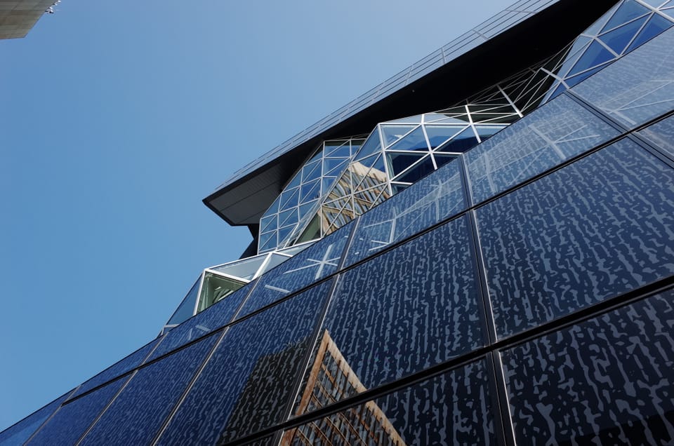 A photo of the outside of the Museum of Technology in Berlin, Germany