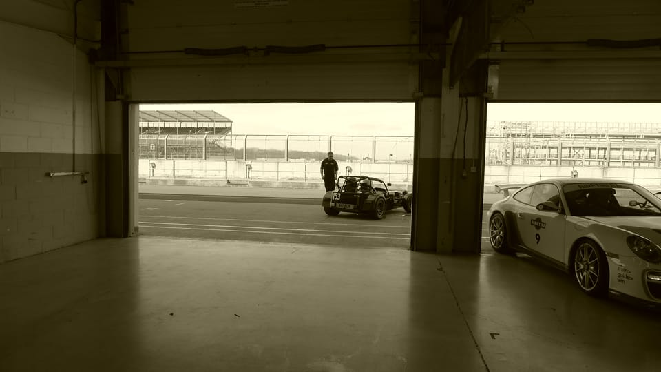 A photo of a Caterham at Silverstone